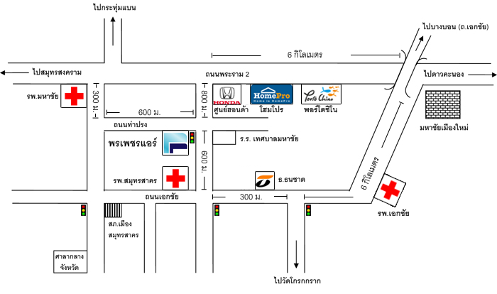 แผนที่บริษัท